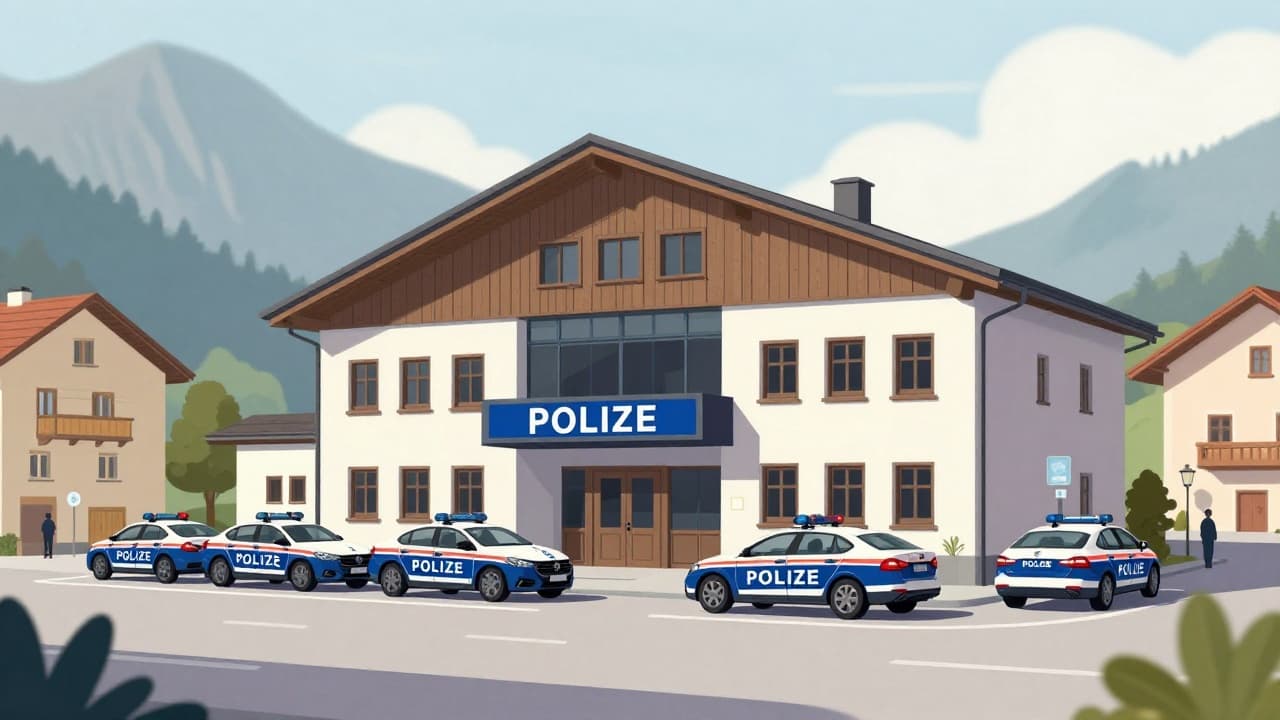 Modern police station