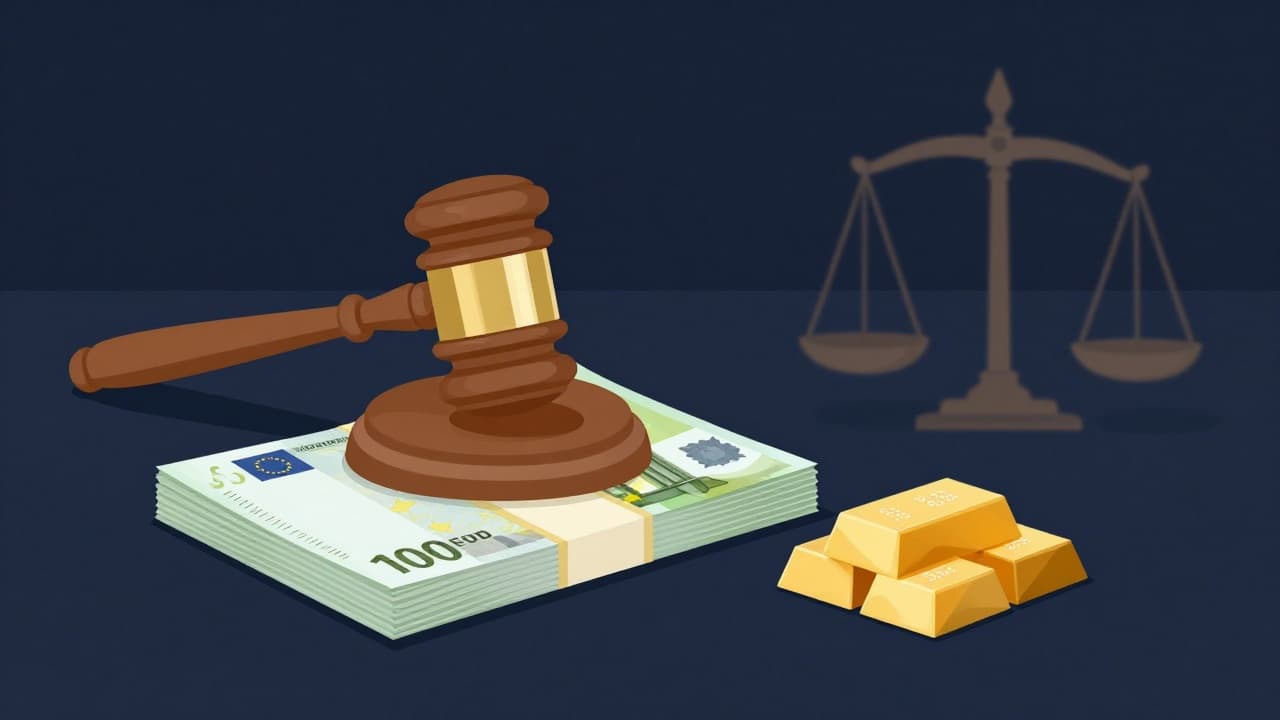 Illustration: bribery investigation (symbolic depiction)